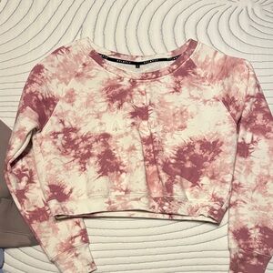 Balance Athletica Pink Tie-Dye Sweatshirt